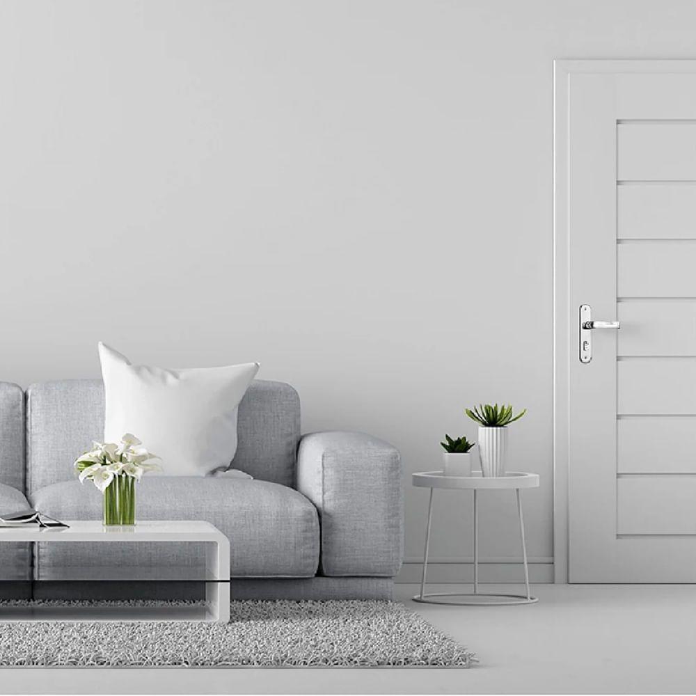 Conjunto De Fechadura Externa 1300 Ravena Cromado - 94272 - Silvana - 2