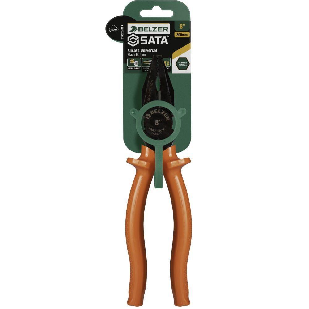 Alicate Universal Black Edition - 219022-1bbr - Belzer * Alicate Universal Black Edition 8 Belzer21922-1b - 2