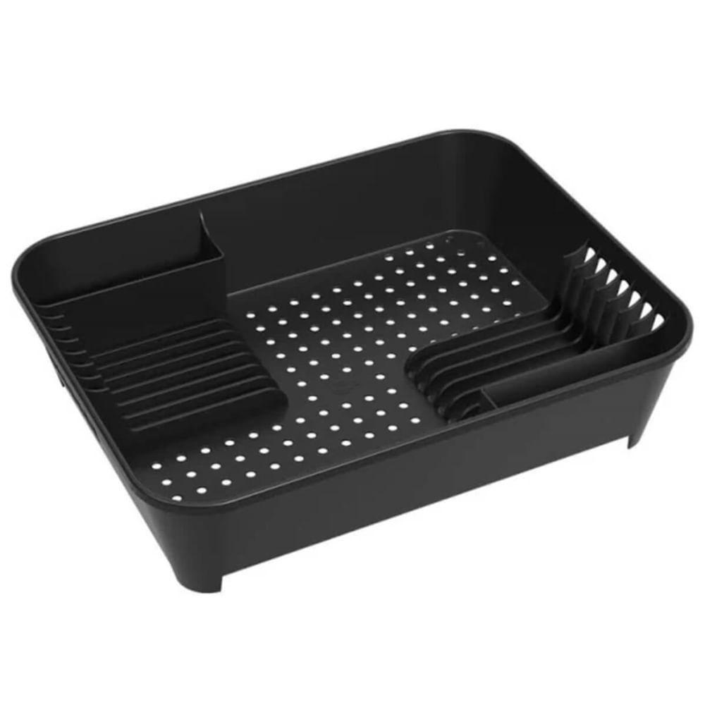 Escorredor De Louças Basic Preto - 10848-0008 - Coza - 1