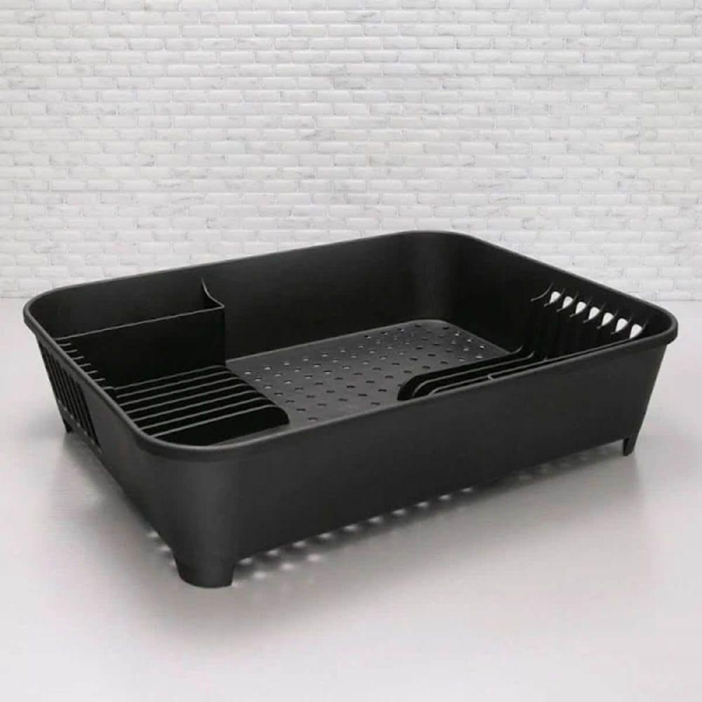 Escorredor De Louças Basic Preto - 10848-0008 - Coza - 3