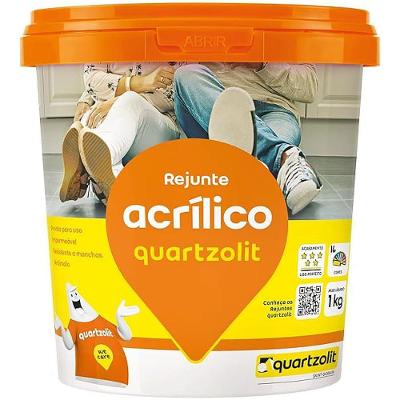 Rejunte Acrílico Kraft 1 Kilo - 0286.00161.0006cx - Quartzolit Rejunte Acrilico 1kg Kraft