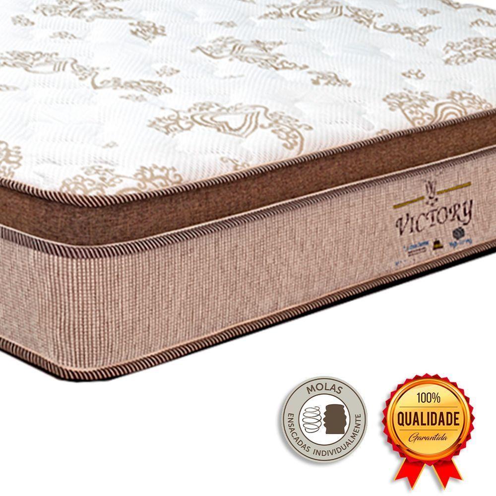 Colchão Victory Molas Ensacadas Solteiro V-store 78x188x30 - 4