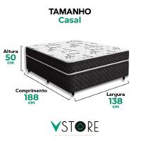 Cama Conjugada Casal Benfica D33 V-store 138x188x50 - 3