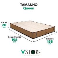 Colchão Madrid Molas Ensacadas V-store Tamanho Colchão Madrid 158x198x28 - 3