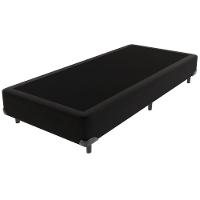 Cama Box Solteiro Bravus 78x188x44 Preto - 1