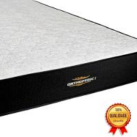 Cama Box Viúvo Preto Colchão Orthopedic D33 Vstore - 3