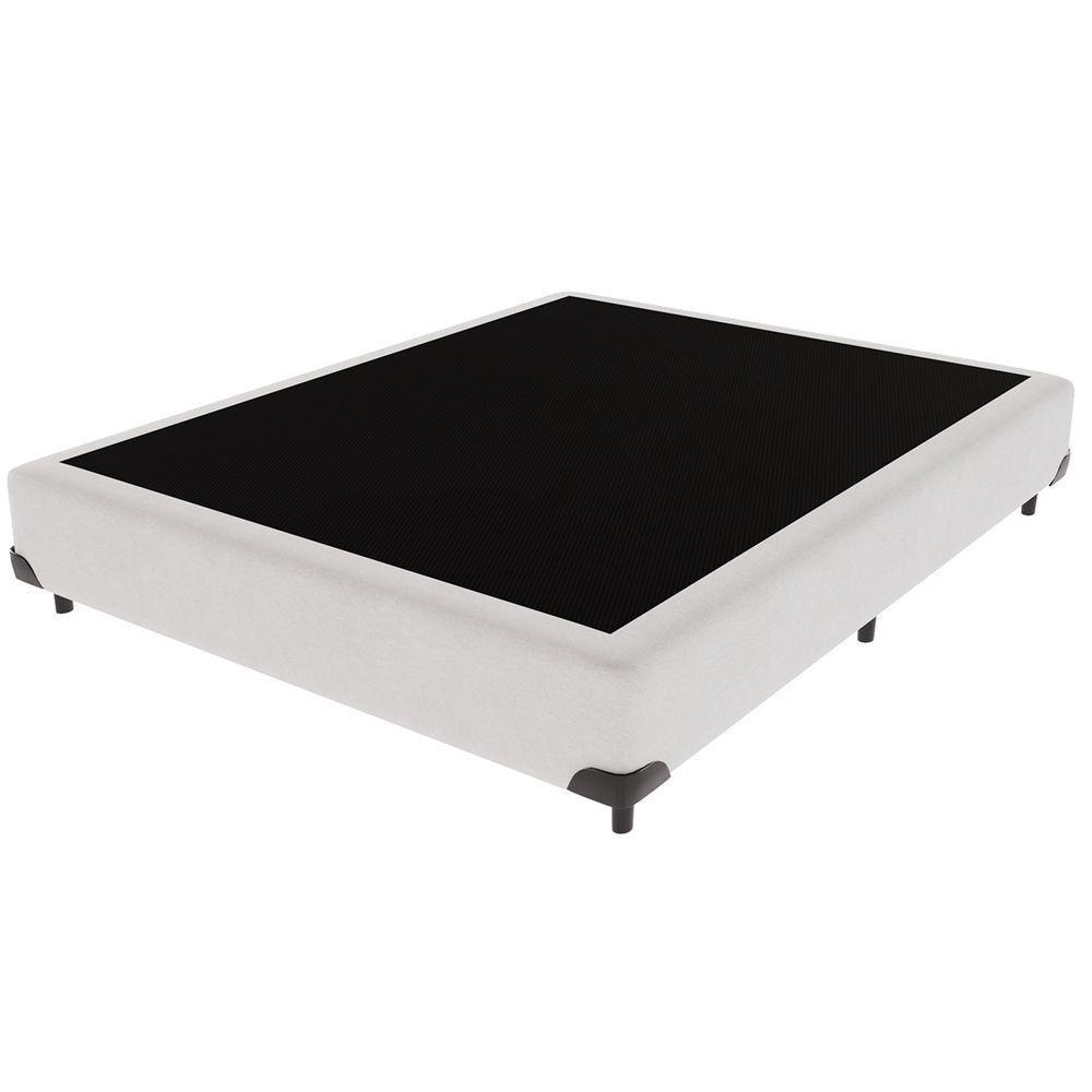 Cama Box Casal Branco V-store 138x188x44 - 1