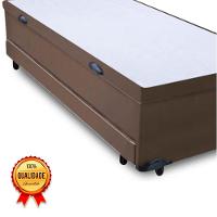 Bicama Box Baú Com Cama Auxiliar Solteiro 78x188x44 Marrom - 4