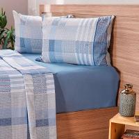 Jogo De Cama Casal Cotton Touch 4 Peças 138x188x30cm Braga - 2