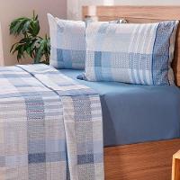 Jogo De Cama Casal Cotton Touch 4 Peças 138x188x30cm Braga - 3