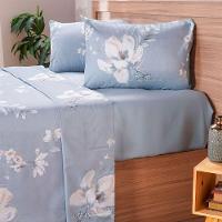 Jogo De Cama King Cotton Touch 4 Peças 193x203x40cm Nina - 1