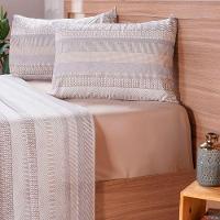 Jogo De Cama Casal Cotton Touch 4 Peças 138x188x30cm Bossa - 2