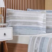 Jogo De Cama Queen 4 Pçs 200 Fios 100% Algodão 160x200x35cm Ligne - 2
