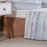 Jogo De Cama Queen 4 Pçs 200 Fios 100% Algodão 160x200x35cm Ligne