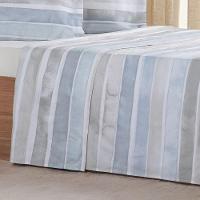 Jogo De Cama Queen 4 Pçs 200 Fios 100% Algodão 160x200x35cm Ligne - 5