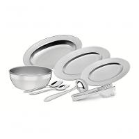 Jogo Para Servir Tramontina Buena Em Aço Inox 8 Peças - 2