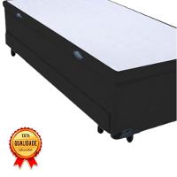 Bicama Box Baú Com Cama Auxiliar Solteiro 88x188x44 Preto - 2