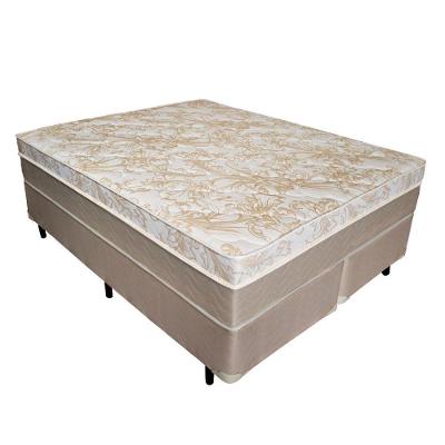 Cama Box Queen + Colchão Molas Ensacadas Don Cielo Viscogel Europillow 158x198x72cm
