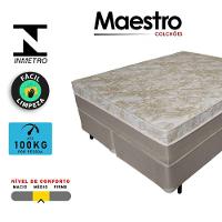 Cama Box Queen + Colchão Molas Ensacadas Don Cielo Viscogel Europillow 158x198x72cm - 3