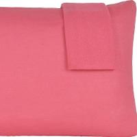 Jogo De Fronhas Serena Malha 100% Algodão 50x70cm Goiaba - 5