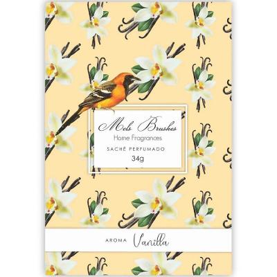Sachê Aromatizador Perfumado 34g Mels Brushes Vanilla