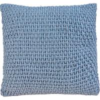 Capa De Almofada Trama New Decorativa 45x45cm 90% Algodão Bruma Azul - 1