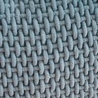 Capa De Almofada Trama New Decorativa 45x45cm 90% Algodão Bruma Azul - 3