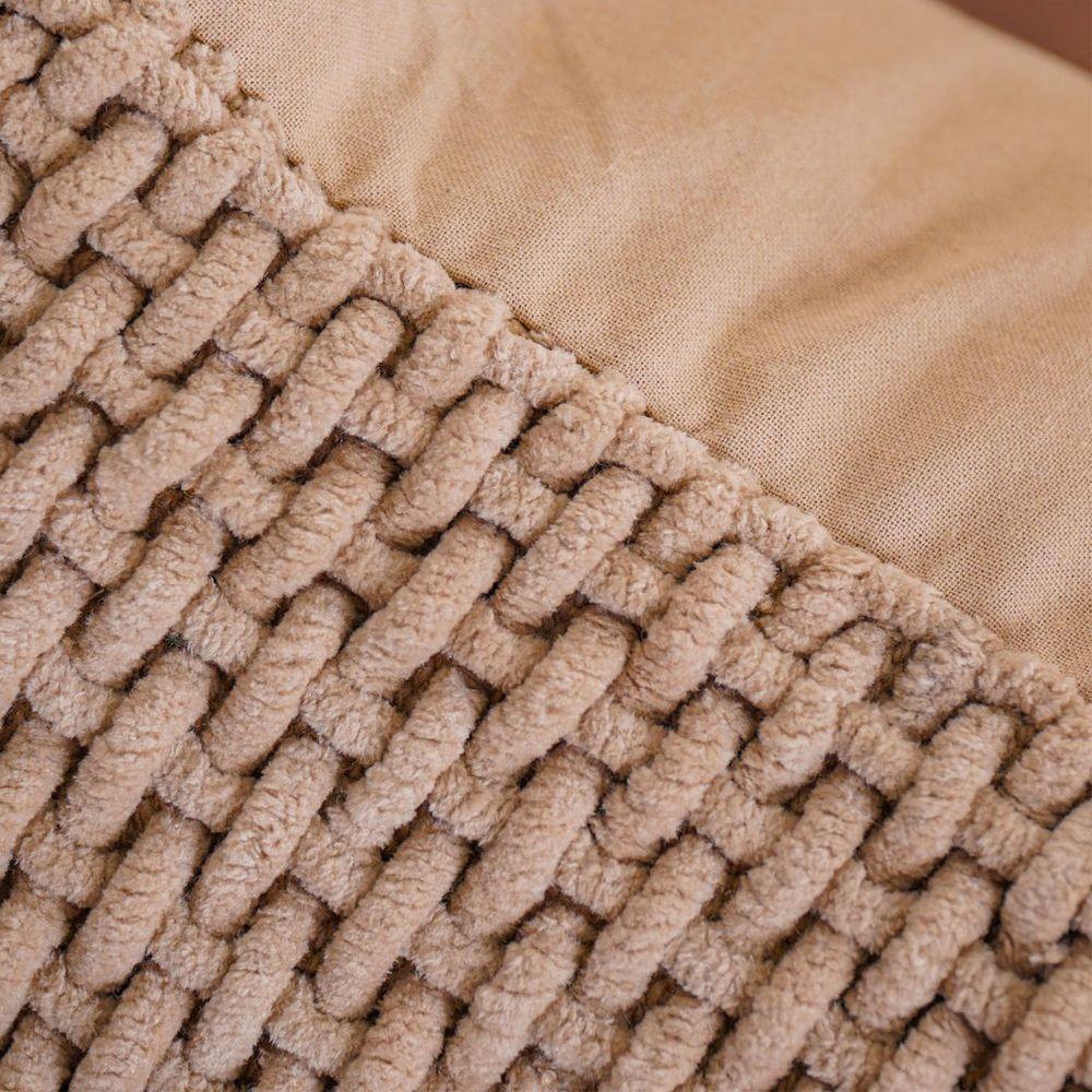 Capa De Almofada Trama New Decorativa 45x45cm 90% Algodão Linho - 4