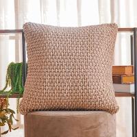 Capa De Almofada Trama New Decorativa 45x45cm 90% Algodão Linho - 2