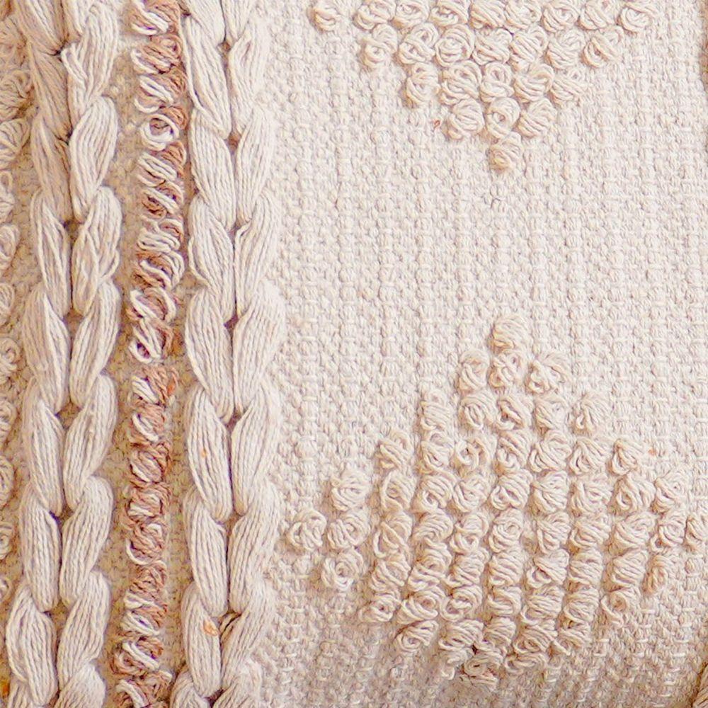 Capa De Almofada Native New Decorativa Macramê 45x45cm Sofala - 4