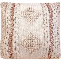 Capa De Almofada Native New Decorativa Macramê 45x45cm Sofala - 1