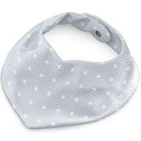 Babador Para Bebê Malha 2 Pçs Baby 100% Algodão Lua Azul - 3