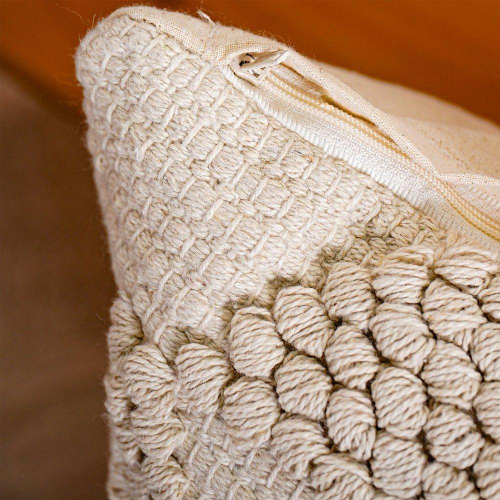 Capa De Almofada Native New Decorativa Macramê 45x45cm Luanda - 5