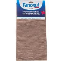 Kit 12 Pano 35x35 Espinha De Peixe Microfibra Super Absorção Panosul - 3