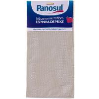Kit 12 Pano 50x70 Espinha De Peixe Microfibra Super Absorção Panosul - 3