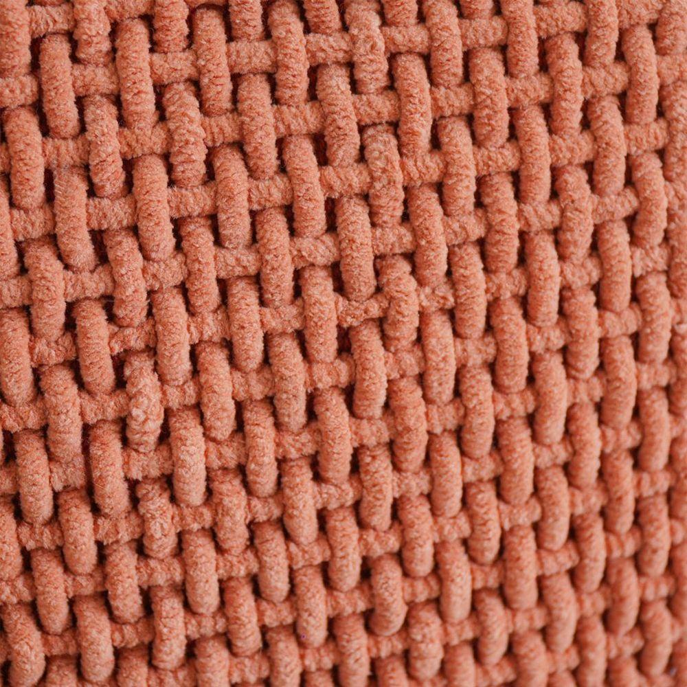 Capa De Almofada Trama New Decorativa 45x45cm 90% Algodão Brick - 3