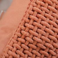 Capa De Almofada Trama New Decorativa 45x45cm 90% Algodão Brick