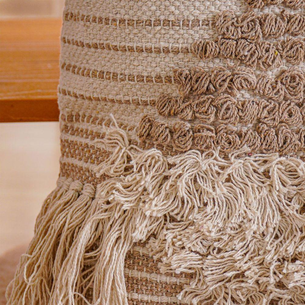 Capa De Almofada Native New Decorativa Macramê 45x45cm Casablanca - 4