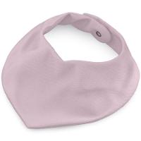 Babador Para Bebê Malha 2 Pçs Baby 100% Algodão Rosa-mescla - 3