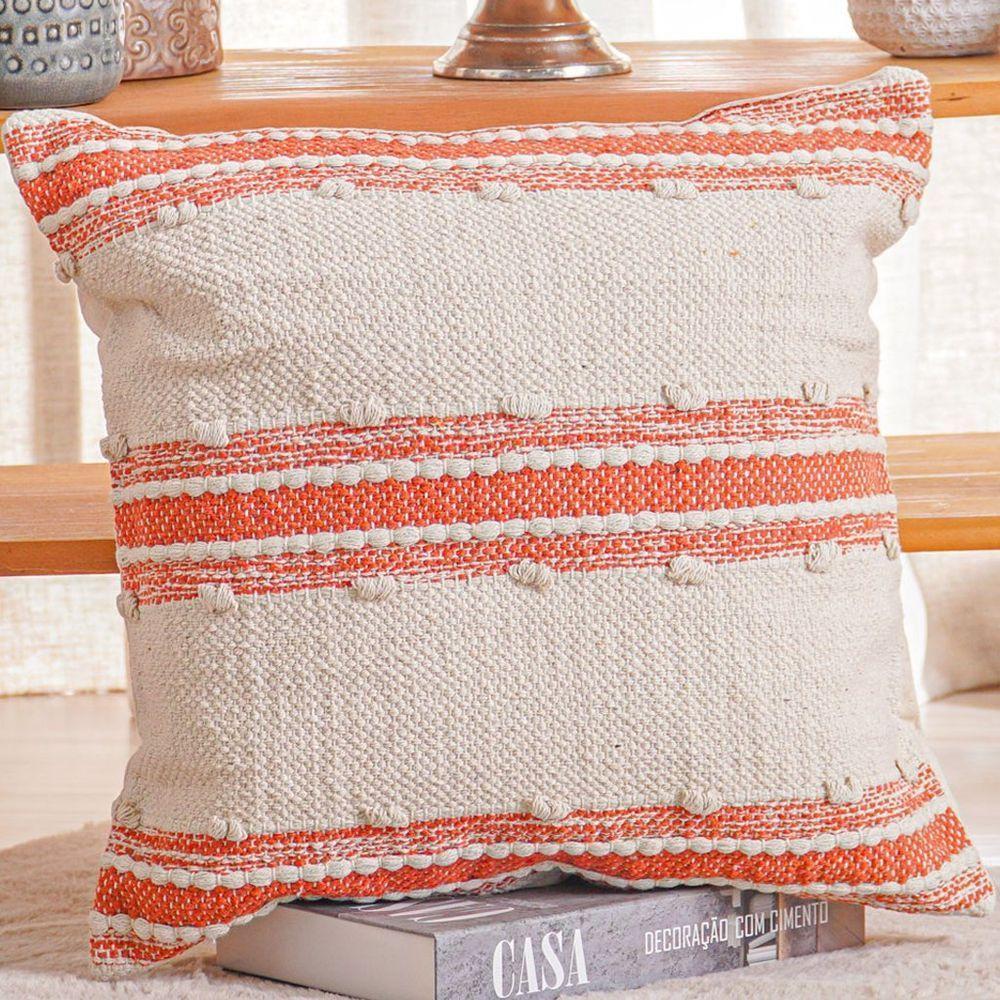 Capa De Almofada Native New Decorativa Macramê 45x45cm Zanzibar - 2