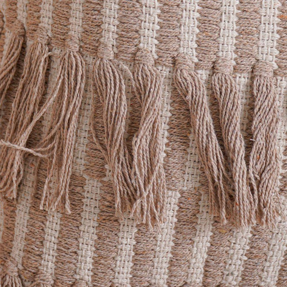 Capa De Almofada Native New Decorativa Macramê 45x45cm Gaborone - 4