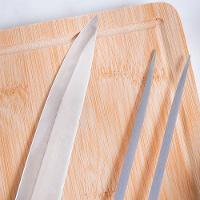 Jogo De Faca E Garfo Com Tabua Para Churrasco Preto - 5