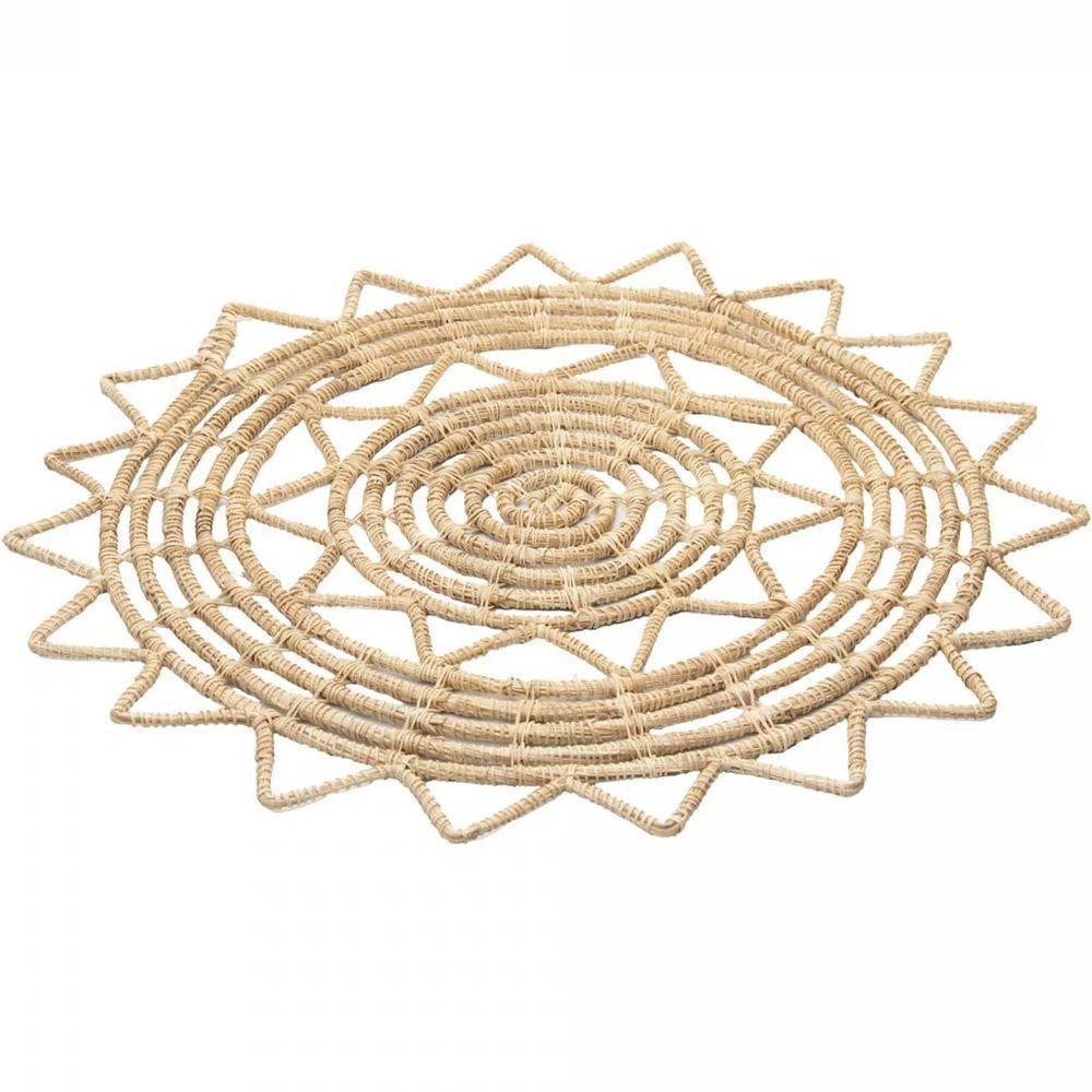 Lugar Americano Lyor De Fibra Natural Mandala Palm 35cm - 1