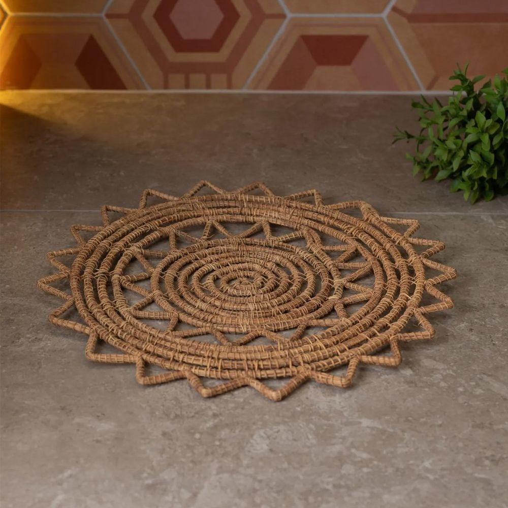 Lugar Americano Lyor De Fibra Natural Mandala Palm 35cm - 4