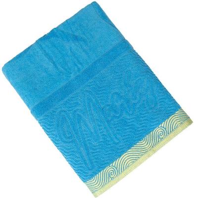 Toalha De Praia Atlântica Marés 100% Algodão 440 G-m² 80x150cm Azul Tranquilo