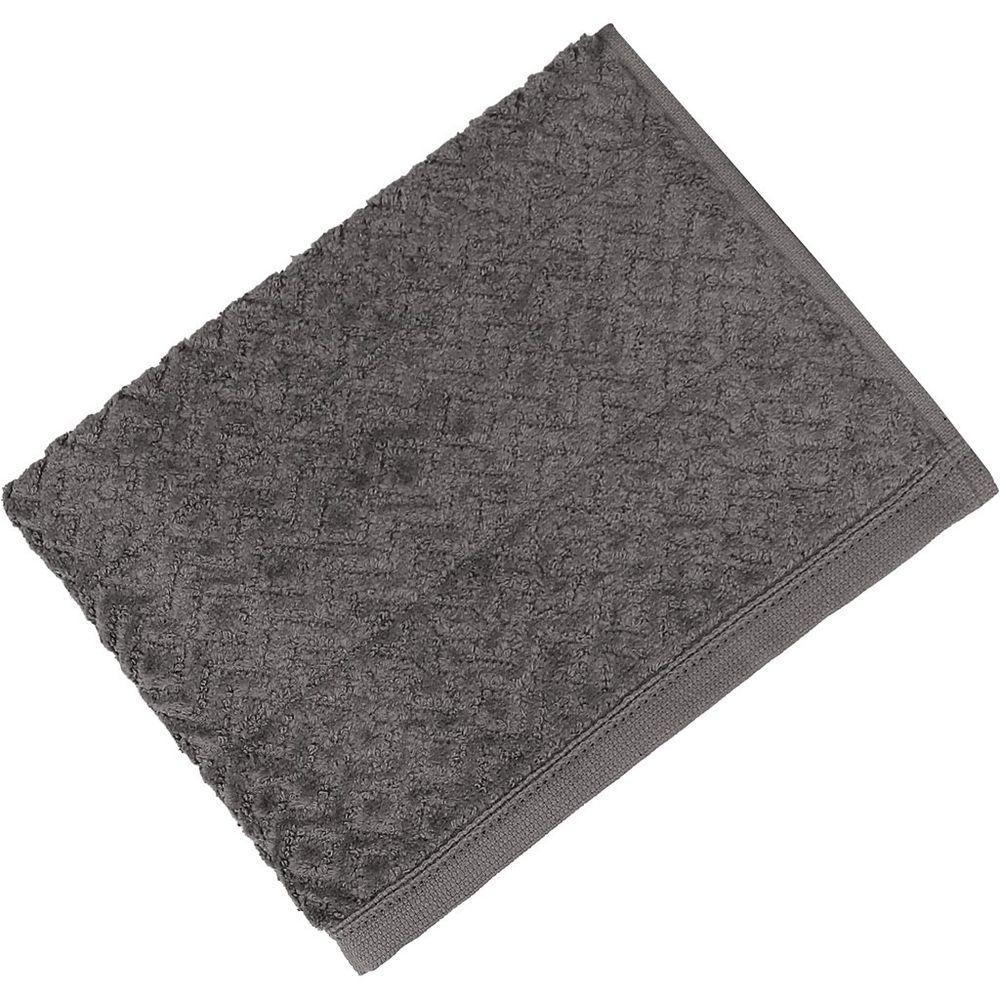 Toalha De Rosto Atlântica Loft 100% Algodão 420 G-m² 50x70cm Cinza - 1