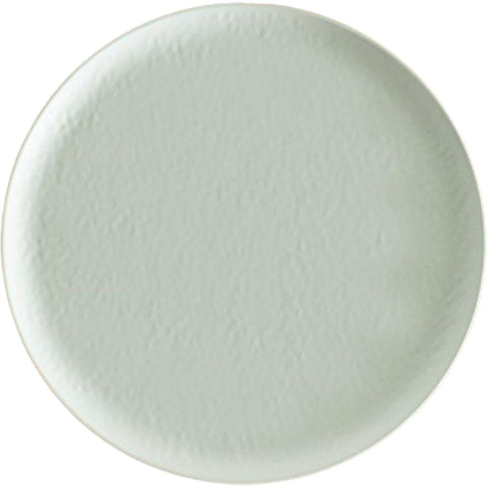 Prato Raso Melamina Texture 20cm Erva Doce - 1