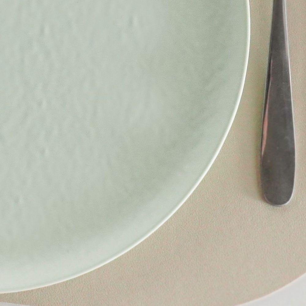 Prato Raso Melamina Texture 20cm Erva Doce - 4