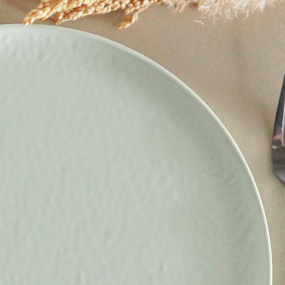 Prato Raso Melamina Texture 20cm Erva Doce - 6
