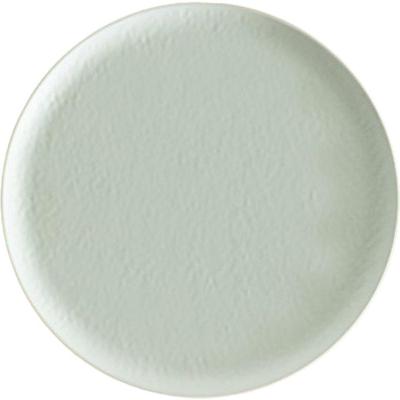 Prato Raso Melamina Texture 20cm Erva Doce
